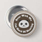 聴覚懸命 缶バッジ (正面&裏面)