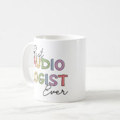 聴覚最高の専門医Ever Doctor of Audiology Gift コーヒーマグカップ (正面左)