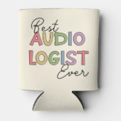 聴覚最高の専門医Ever Doctor of Audiology Gift 缶クーラー (正面)