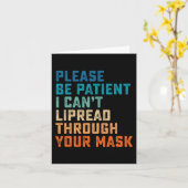 聴覚障害ろう者アワのASL標識の懸命 カード (黄色い花)