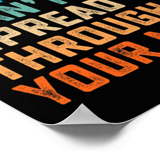 聴覚障害ろう者アワのASL標識の懸命 ポスター (角)