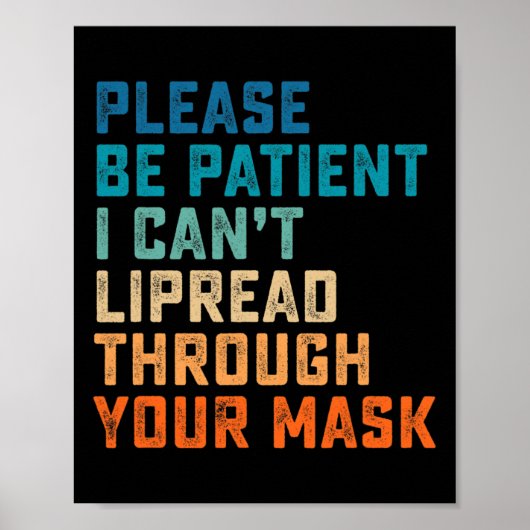 聴覚障害ろう者アワのASL標識の懸命 ポスター (正面)