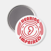 聴覚障害クラシック マグネット (正面/裏面)