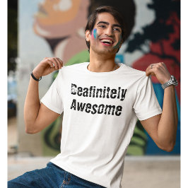 聴覚障害素晴らし者の聴覚障害者 Tシャツ