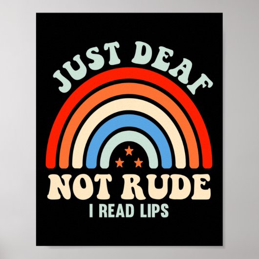 聴覚障害者ろう者ASL手話ろう者のみ ポスター (正面)