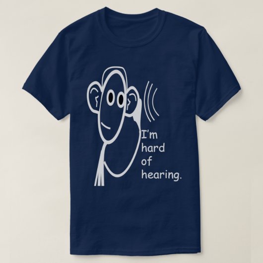 聴覚障害者42 Tシャツ (デザイン正面)