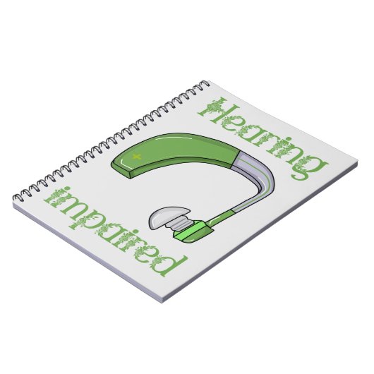 聴覚障害 ノートブック (左側)