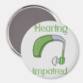 聴覚障害 マグネット (正面/裏面)