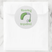 聴覚障害 ラウンドシール (バッグ)