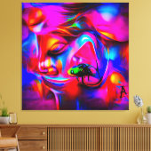 聴覚2 キャンバスプリント (インサイチュ (リビング))