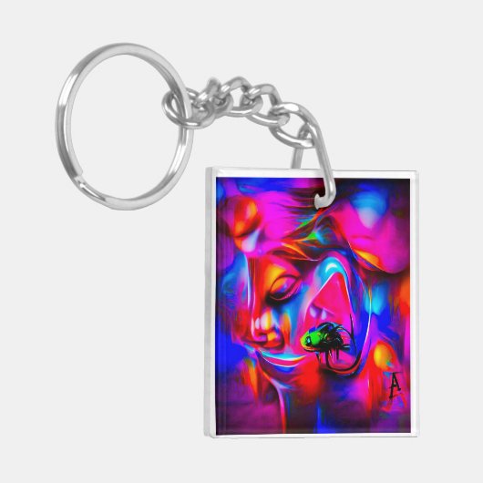 聴覚2 キーホルダー (正面左)