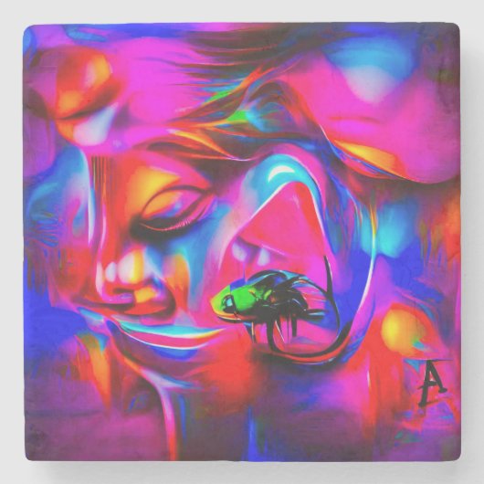 聴覚2 ストーンコースター (正面)