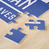 聴診おもしろい器検査足 ジグソーパズル (側面)