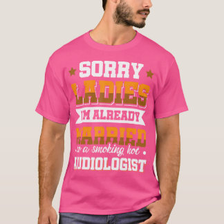 聴診医おもしろい聴覚学シャツ Tシャツ
