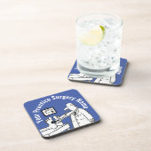 聴診器おもしろいコースター付き医師 コースター (右側)