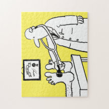 聴診器おもしろい付き医師