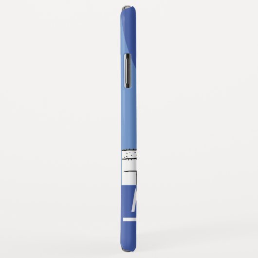 聴診器おもしろい検査足付き医師 Case-Mate iPhoneケース (裏面/右)