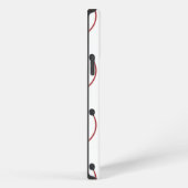 聴診器とハートモノグラム iPhoneケース (右側面)