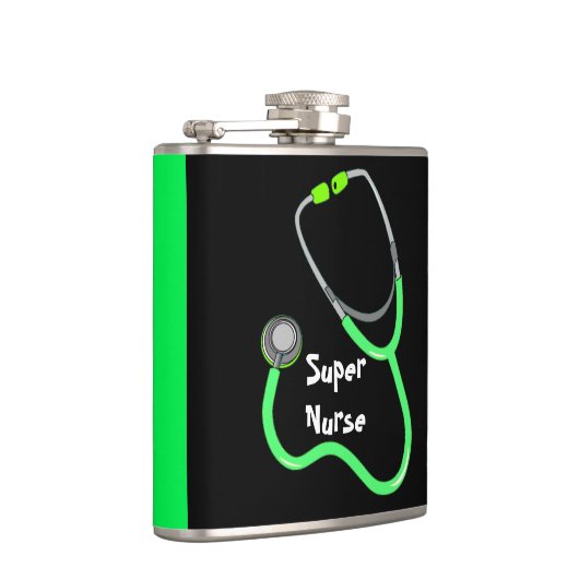 聴診器のスキットル フラスク (右)