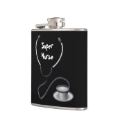 聴診器のスキットル フラスク (左)