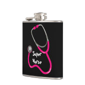 聴診器のスキットル フラスク (左)