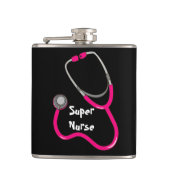 聴診器のスキットル フラスク (正面)