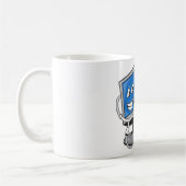 聴診器のマグでモニターする コーヒーマグカップ (左)