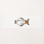 聴診器を備えた医療用スクラブトップトインデナナース ヨガマット (正面(横))