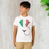 聴診器イタリアンのハート Tシャツ