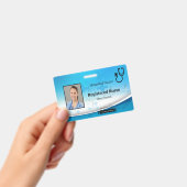 聴診器クロスメディカルフォトID バッジ (手持ち)
