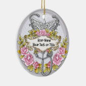 聴診器ケドゥケウス看護師 セラミックオーナメント (右)