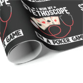 聴診器ジおもしろいョークナースドクターホスピタルユーモア ラッピングペーパー (ロールコーナー)