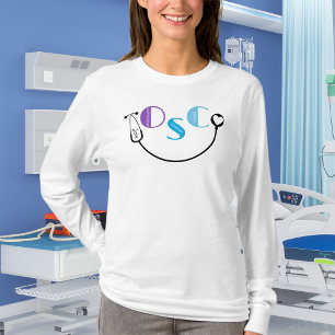聴診器スマイル外来手術センター Tシャツ