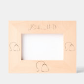 聴診器ドクターナースヘルスケアレーザー レーザー彫刻フレーム (正面)