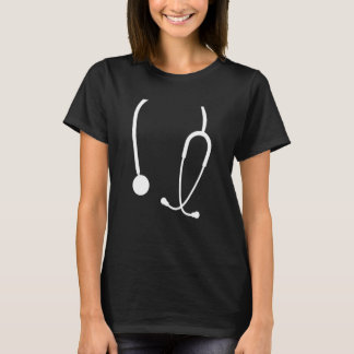 聴診器ナースドクターナース Tシャツ