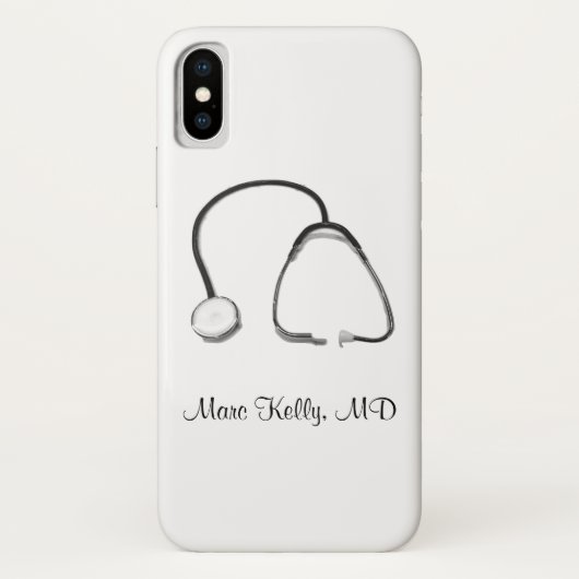 聴診器ナースMD 4Mark Case-Mate iPhoneケース (裏面)