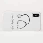 聴診器ナースMD 4Mark Case-Mate iPhoneケース (裏面(横))