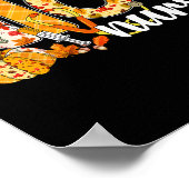 聴診器ニクナース秋ヤル紅葉タ ポスター (角)