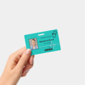 聴診器ハートビートメディカルフォトID バッジ (Handheld)