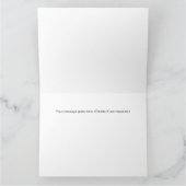 聴診器付き医師 カード (内部)