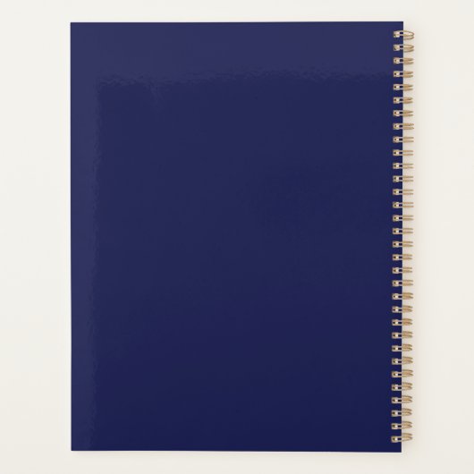 聴診器付き青い医用クリップボード プランナー手帳 (裏面)