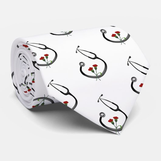 聴診器医の日 ネクタイ (ロール)