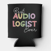 聴診器専門医による卒業ギフト 缶クーラー (正面)