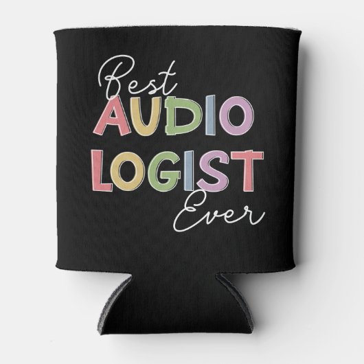 聴診器専門医による卒業ギフト 缶クーラー (正面)