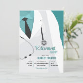 聴診器招待状 招待状 (スタンド正面)