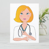 聴診器招待状 招待状