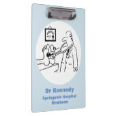 聴診器検査足 クリップボード (右)