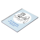 聴診器検査足 ノートブック (左側)