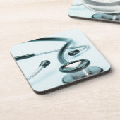 聴診器 コースター (左側)