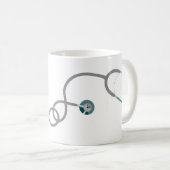 聴診器 コーヒーマグカップ (正面右)